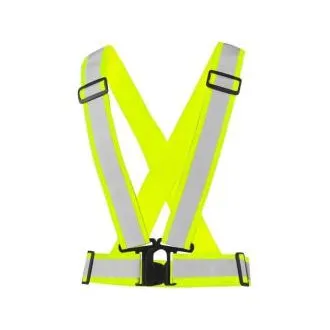 Reflektierender, elastischer CXS KŘÍŽ CROSS BELT, gelb
