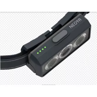 Ledlenser NEO9R Kopf-Taschenlampe, schwarz-grau