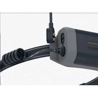 Ledlenser NEO9R Kopf-Taschenlampe, schwarz-grau