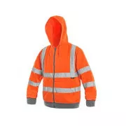 Sweatshirt FROME, orange, Gr. 3XL