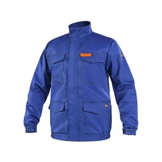 Antistatische Herrenbluse ENERGETIK multi 9042 II, blau, Größe 62