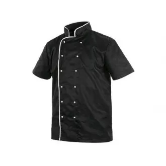 Rondon CHEF mit kurzen Ärmeln, Herren, schwarz-weiß, Größe 62 Rondon CHEF mit kurzen Ärmeln, Herren, schwarz-weiß, Größe 62