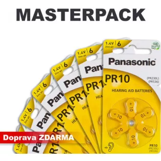 PANASONIC Zink-Luft-Batterie PR-230 (10) / 6LB AAA 1, 2V (Blister 6 Stück) PANASONIC Zink-Luft-Batterie PR-230 (10) / 6LB AAA 1, 2V (Blister 6 Stück)