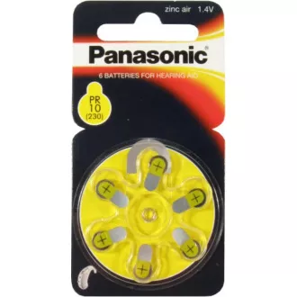 PANASONIC Zink-Luft-Batterie PR-230 (10) / 6LB AAA 1, 2V (Blister 6 Stück) PANASONIC Zink-Luft-Batterie PR-230 (10) / 6LB AAA 1, 2V (Blister 6 Stück)