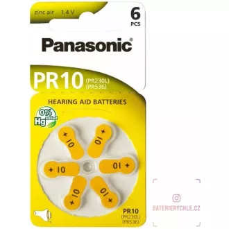 PANASONIC Zink-Luft-Batterie PR-230 (10) / 6LB AAA 1, 2V (Blister 6 Stück) PANASONIC Zink-Luft-Batterie PR-230 (10) / 6LB AAA 1, 2V (Blister 6 Stück)