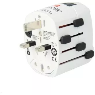 SKROSS Reiseadapter PRO, max. 6,3A, geerdet, universal für die ganze Welt SKROSS Reiseadapter PRO, max. 6,3A, geerdet, universal für die ganze Welt
