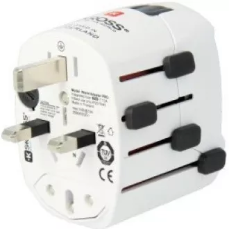 SKROSS Reiseadapter PRO, max. 6,3A, geerdet, universal für die ganze Welt SKROSS Reiseadapter PRO, max. 6,3A, geerdet, universal für die ganze Welt