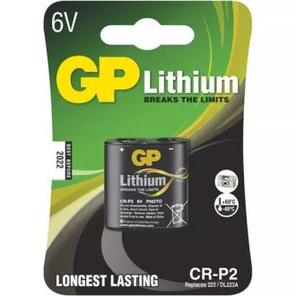PANASONIC Lithium - PHOTO Batterie CR-P2L / 1BP 6V (Blister - 1 Stück)