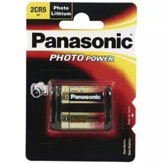 PANASONIC Lithium - PHOTO Batterie 2CR-5L / 1BP 6V (Blister - 1 Stück)