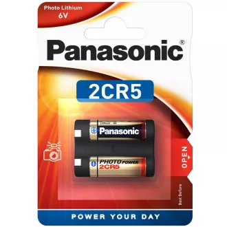 PANASONIC Lithium - PHOTO Batterie 2CR-5L / 1BP 6V (Blister - 1 Stück)