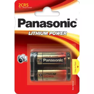 PANASONIC Lithium - PHOTO Batterie 2CR-5L / 1BP 6V (Blister - 1 Stück)