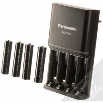 PANASONIC NAB. KJ55HCD40E 4xAA ENELOOP PRO N, 2500 mAh für AA/AAA (Blistr 4pcs   Ladegerät)