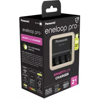 PANASONIC NAB. KJ55HCD40E 4xAA ENELOOP PRO N, 2500 mAh für AA/AAA (Blistr 4pcs   Ladegerät)