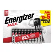 Energizer LR03/20 Max AAA 15 5 kostenlos