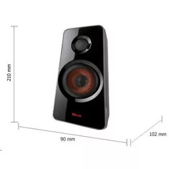 TRUST 2.1 GXT-Lautsprecher 38 Subwoofer-Lautsprecherset