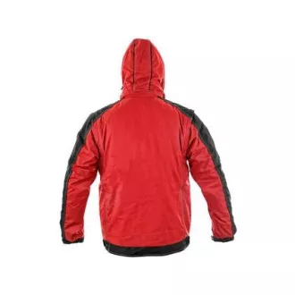 Jacke CXS IRVINE, Winter, Herren, rot-schwarz, Größe S Jacke CXS IRVINE, Winter, Herren, rot-schwarz, Größe S