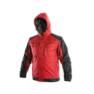 Jacke CXS IRVINE, Winter, Herren, rot-schwarz, Gr. 2XL Jacke CXS IRVINE, Winter, Herren, rot-schwarz, Gr. 2XL