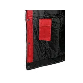 Jacke CXS IRVINE, Winter, Herren, rot-schwarz, Gr. 2XL Jacke CXS IRVINE, Winter, Herren, rot-schwarz, Gr. 2XL
