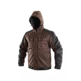 Jacke CXS IRVINE, Winter, Herren, braun-schwarz, Größe L Jacke CXS IRVINE, Winter, Herren, braun-schwarz, Größe L