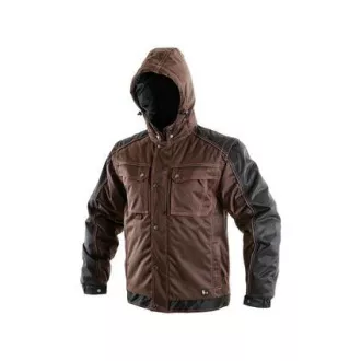 Jacke CXS IRVINE, Winter, Herren, braun-schwarz, Größe 4XL Jacke CXS IRVINE, Winter, Herren, braun-schwarz, Größe 4XL