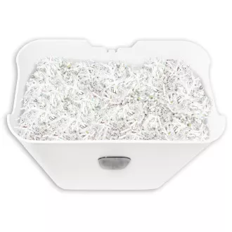 DESQ Aktenvernichter, 4 x 38 mm, 15l, Querschnitt, weiß DESQ Aktenvernichter, 4 x 38 mm, 15l, Querschnitt, weiß