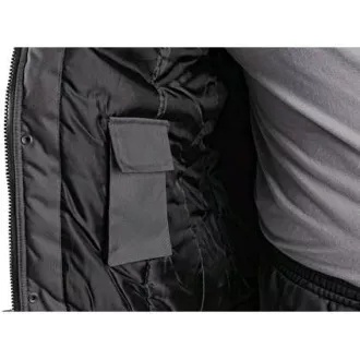 Jacke CXS IRVINE, Winter, Herren, grau-schwarz, Gr. 2XL