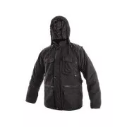 Herren Winterjacke GEORGIA, schwarz, Gr. 3XL