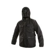 Herren Winterjacke GEORGIA, schwarz, Gr. 3XL