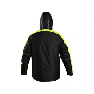 Jacke CXS BRIGHTON, Winter, schwarz-gelb, Größe S