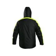 Jacke CXS BRIGHTON, Winterjacke, Herren, schwarz-gelb, Größe S
