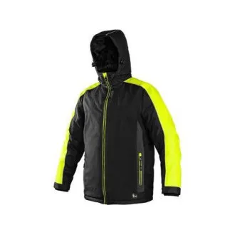 Jacke CXS BRIGHTON, Winterjacke, Herren, schwarz-gelb, Größe 3XL Jacke CXS BRIGHTON, Winterjacke, Herren, schwarz-gelb, Größe 3XL