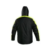 Jacke CXS BRIGHTON, Winter, schwarz-gelb, Gr. 3XL