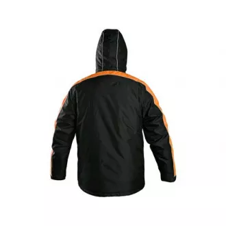 Jacke CXS BRIGHTON, Winter, schwarz-orange, Größe S