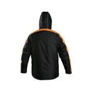 Jacke CXS BRIGHTON, Winter, schwarz-orange, Größe S