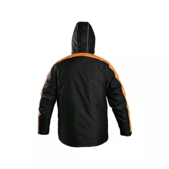 Jacke CXS BRIGHTON, Winter, schwarz-orange, Größe M