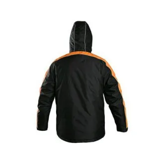 Jacke CXS BRIGHTON, Winterjacke, Herren, schwarz-orange, Größe 4XL Jacke CXS BRIGHTON, Winterjacke, Herren, schwarz-orange, Größe 4XL