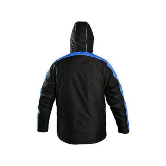 Jacke CXS BRIGHTON, Winterjacke, Herren, schwarz-blau, Größe L