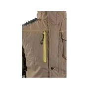 Jacke CXS BALTIMORE, Herren, beige - schwarz, Größe S