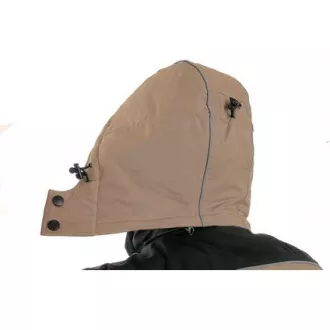 Jacke CXS BALTIMORE, Herren, beige - schwarz, Größe 4XL