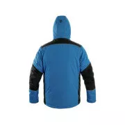 Jacke CXS BALTIMORE, Herren, mittelblau - schwarz, Größe S
