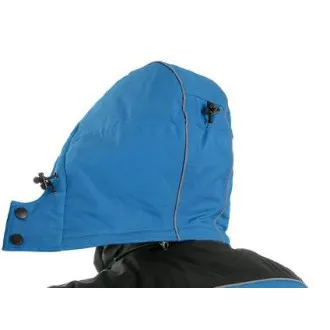 Jacke CXS BALTIMORE, Herren, mittelblau - schwarz, Größe L