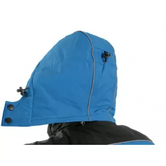 Jacke CXS BALTIMORE, Herren, mittelblau - schwarz, Größe L