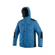 Jacke CXS BALTIMORE, Herren, mittelblau - schwarz, Größe 2XL