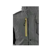 Jacke CXS BALTIMORE, Herren, grau - schwarz, Größe L