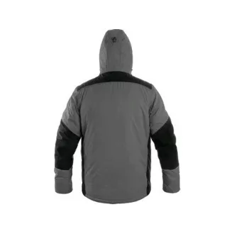 Jacke CXS BALTIMORE, Herren, grau - schwarz, Größe XL