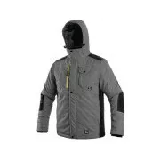 Jacke CXS BALTIMORE, Herren, grau - schwarz, Größe 2XL
