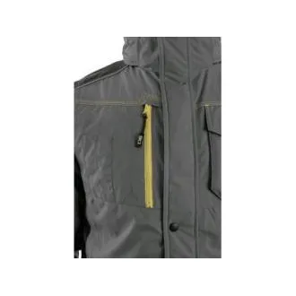 Jacke CXS BALTIMORE, Herren, grau - schwarz, Größe 2XL