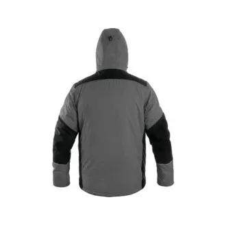 Jacke CXS BALTIMORE, Herren, grau - schwarz, Größe 2XL