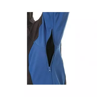 Herren Softshelljacke CXS SACRAMENTO, grau-blau, Gr. 2XL