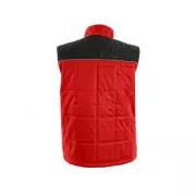 Herren Winterweste SEATTLE, rot-schwarz, Größe S
